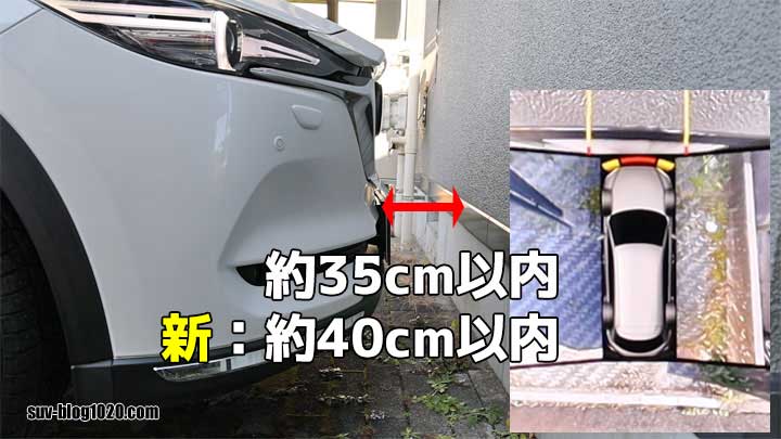 パーキングセンサー フロント赤