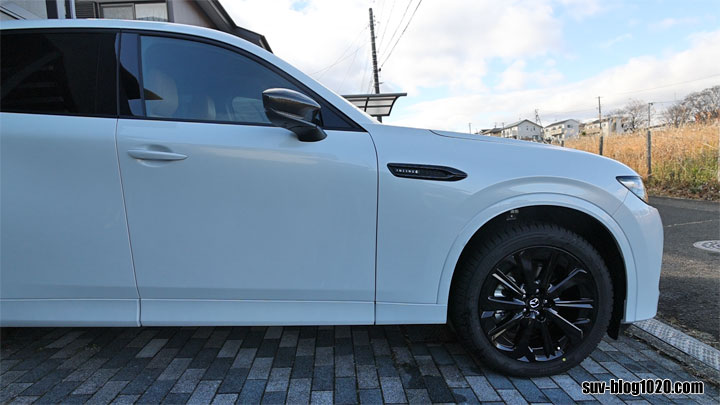 iPhoneでエンジンスタート CX-60写真