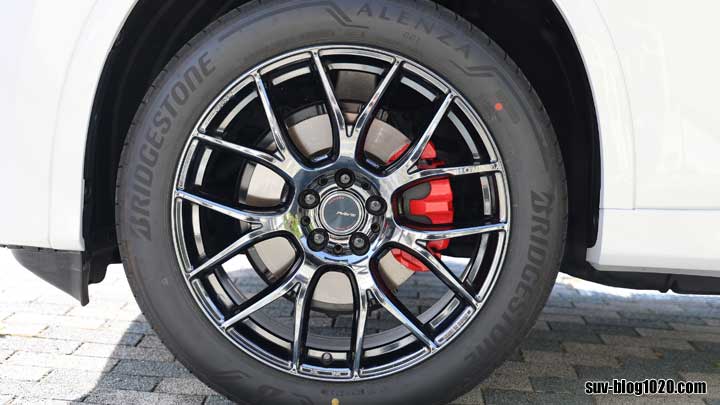 CX-60ブレーキキャリパー アフター写真