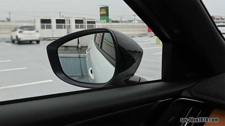 助手席側ドアミラーリバース連動