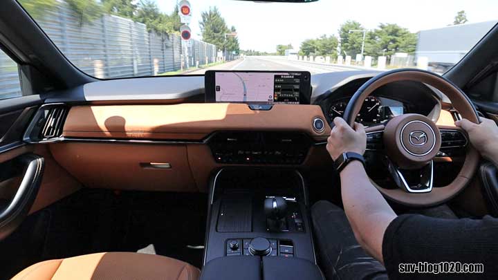 CX-60高速120km/h区間走行