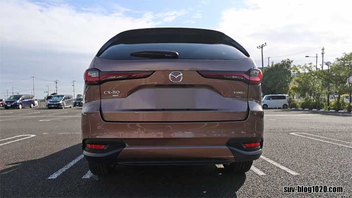 CX-80 XD Lパッケージ リアスタイル