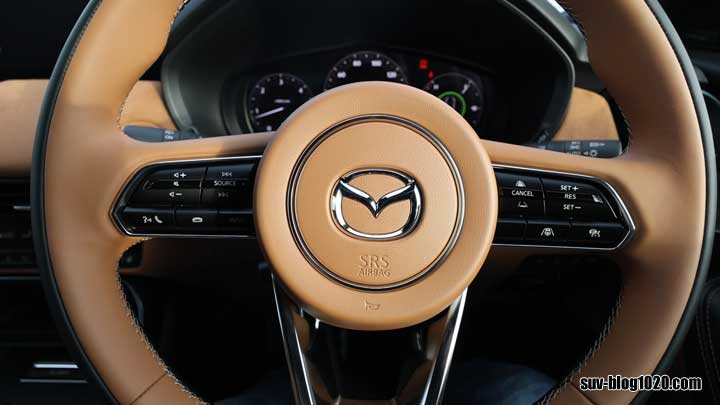 CX-60 納車時のステアリング