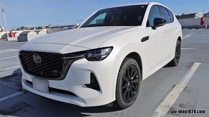 スタッドレスタイヤを履いたCX-60
