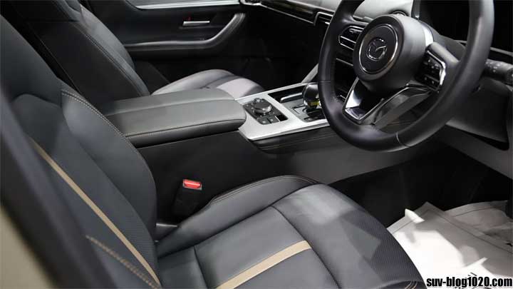東北マツダイベント:CX-60 XD-HYBRID Trekker内装