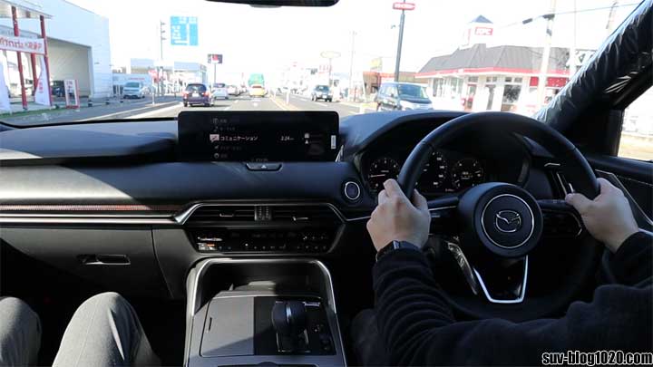 CX-60 Trekker i-stopからの復帰がセルモーター