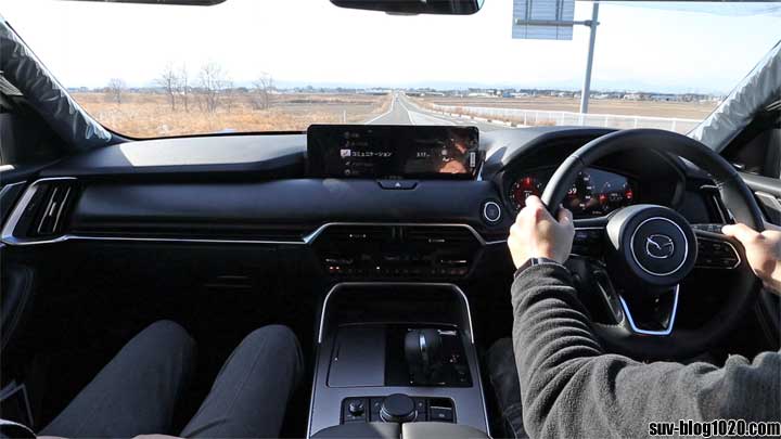 CX-60 Trekker SPORTモードで加速