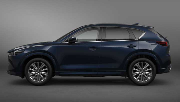 CX-5 ブルー エクスクルーシブモード