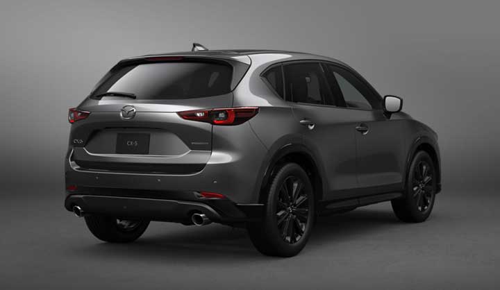 CX-5 マシーングレー リアサイド