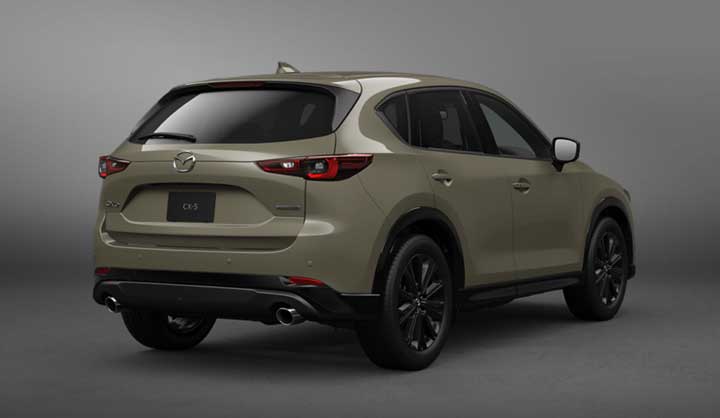CX-5 ジルコンサンド リアサイド