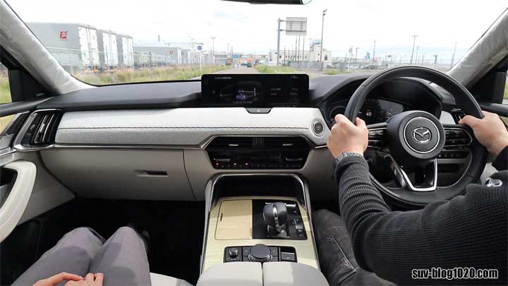 CX-80 PHEV試乗 回生力