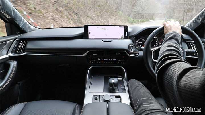 CX-80モニター試乗 ワインディング