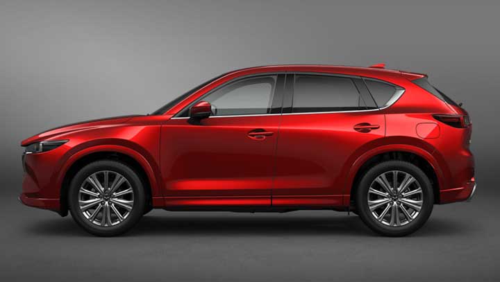 CX-5 ソウルレッド エクスクルーシブモード