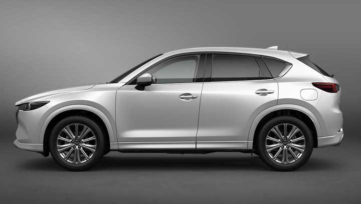 CX-5 ホワイト エクスクルーシブモード