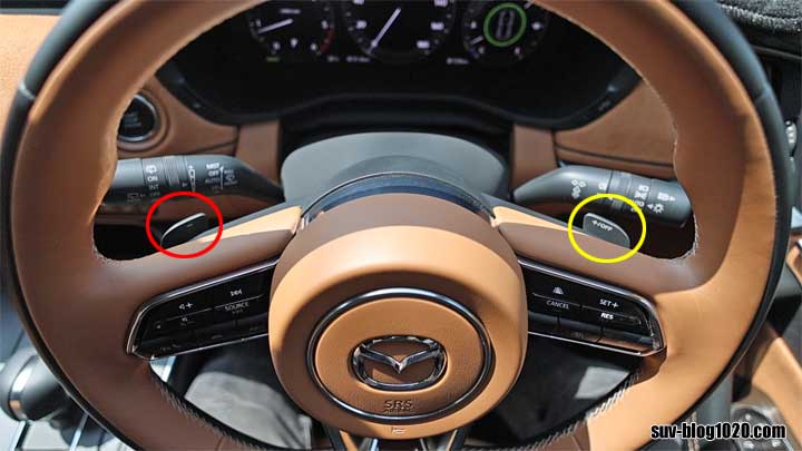 マツダ車 ステアリングシフトスイッチ