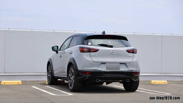 CX-3 15S Vivid Monotone リアサイド