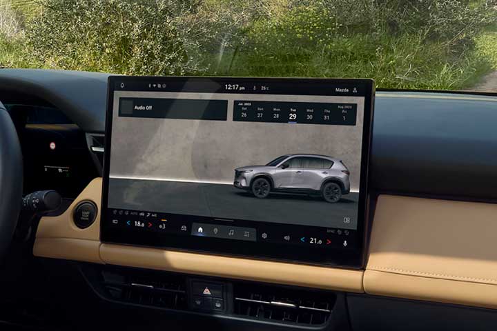 2026 CX-5 15.6インチディスプレイ