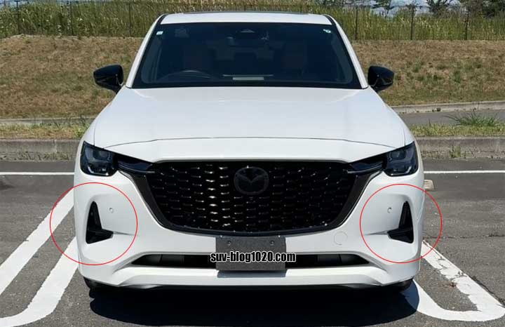 CX-60 バンパーダクト 正面