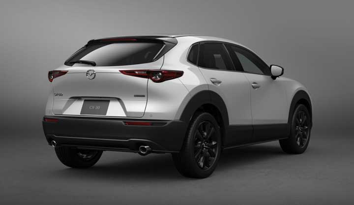 CX-30 セラミックメタリック リアサイド