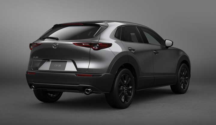 CX-30 マシーングレープレミアムメタリック リアサイド
