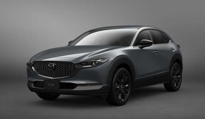 CX-30 ポリメタルグレーメタリック フロントサイド