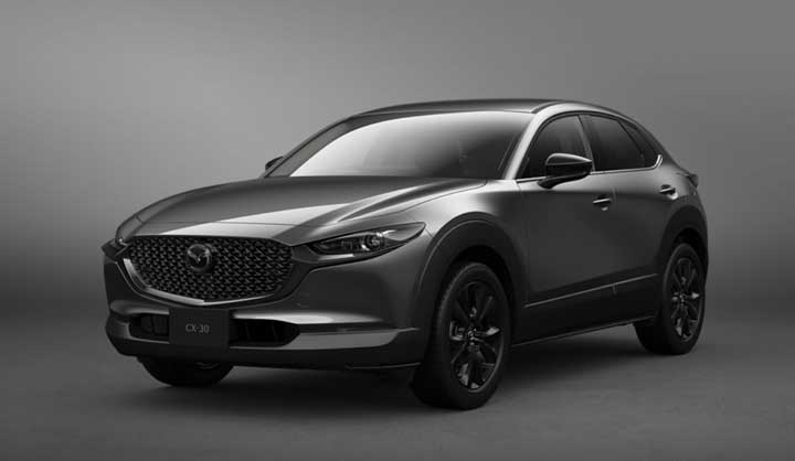 CX-30 マシーングレープレミアムメタリック フロントサイド