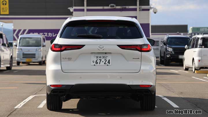 2025 CX-60 25S Lパッケージ　リア