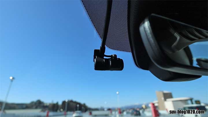 CX-30 RSE納車 ドラレコ フロントカメラ