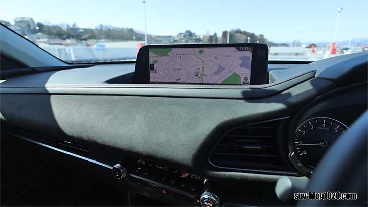 CX-30 RSE納車 10.25インチセンターディスプレイ