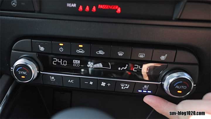 CX-5 XD Drive Edition シートベンチレーションスイッチ