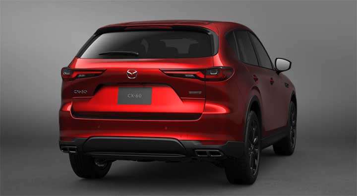 CX-60 XD Drive Edition エグゾーストガーニッシュ