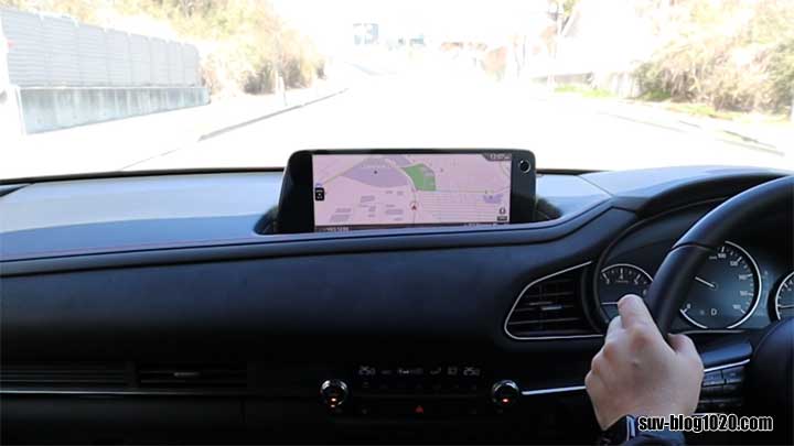 CX-30 20S RSE 納車後一ヶ月 10.25インチセンターディスプレイ