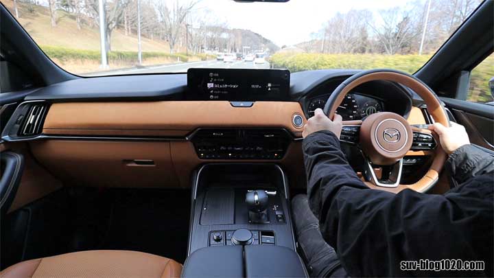 CX-60 XDプレスポ 試乗直線