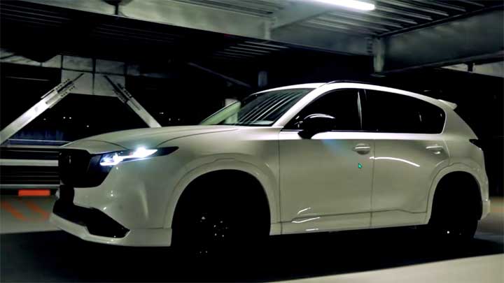 2026 CX-5 シグネチャースタイル ロジウムホワイトM フロント