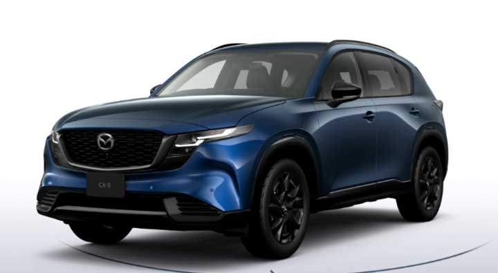 2026 CX-5 ネイビーブルー