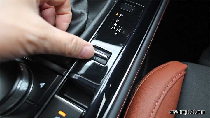 CX-30ドライブセレクション SPORTモード