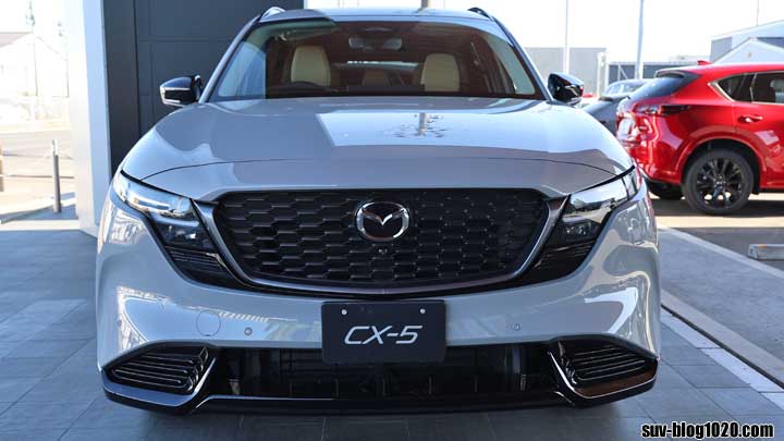 新型CX-5 フロント画像