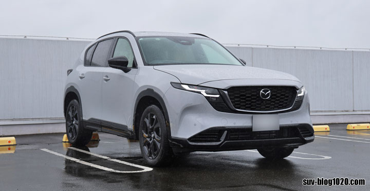 新型CX-5フロントサイド