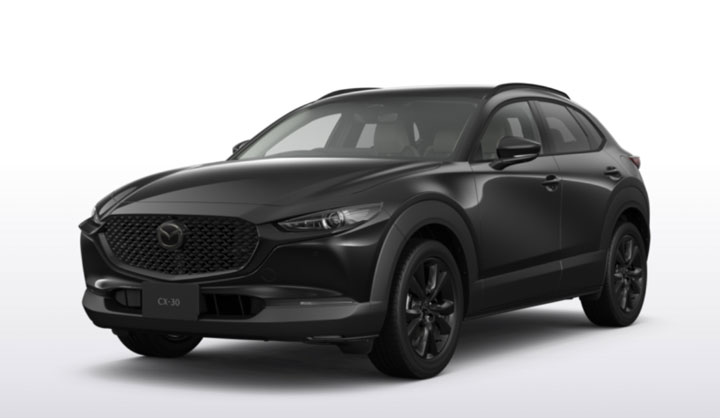 2026 CX-30 ジェットブラック斜め前