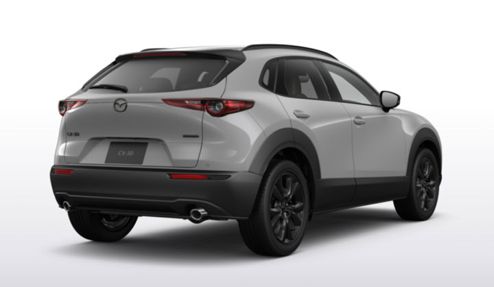 2026 CX-30 エアログレーメタリック斜め後