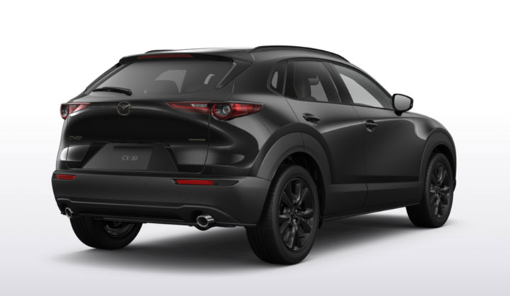 2026 CX-30 ジェットブラック斜め後