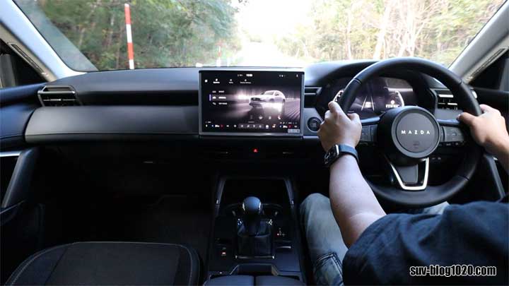 新型CX-5 Gグレード ワインディング走行 パワー感